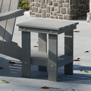 Freedom Modern Adirondack Chair & Freedom Side Table outdoor furniture