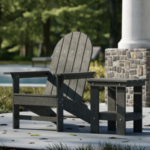 Freedom Modern Adirondack Chair & Freedom Side Table outdoor furniture