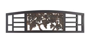 Grapes Steel Bench outdoor furniture
