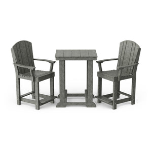 Heritage 3-Piece Patio Counter Set Patio Set