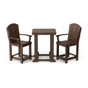 Heritage 3-Piece Patio Counter Set Patio Set