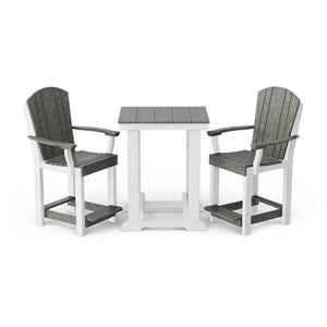 Heritage 3-Piece Patio Counter Set Patio Set