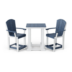 Heritage 3-Piece Patio Counter Set Patio Set