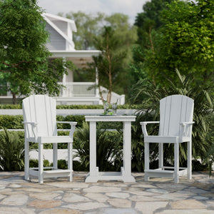 Heritage 3-Piece Patio Counter Set Patio Set