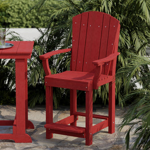 Heritage 3-Piece Patio Counter Set Patio Set