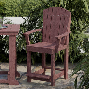 Heritage 3-Piece Patio Counter Set Patio Set