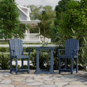 Heritage 3-Piece Patio Counter Set Patio Set
