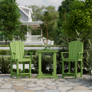 Heritage 3-Piece Patio Counter Set Patio Set
