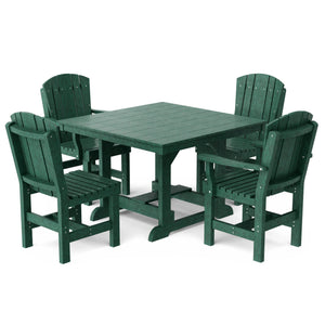 Heritage 5-Piece 44"x44" Dining Set Dining Set