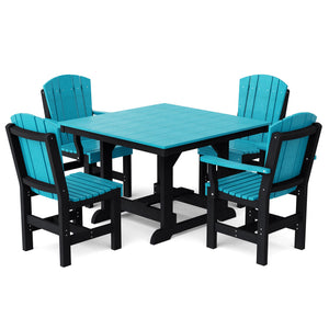 Heritage 5-Piece 44"x44" Dining Set Dining Set