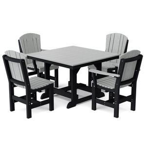 Heritage 5-Piece 44"x44" Dining Set Dining Set