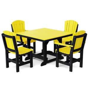 Heritage 5-Piece 44"x44" Dining Set Dining Set