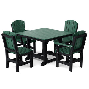 Heritage 5-Piece 44"x44" Dining Set Dining Set