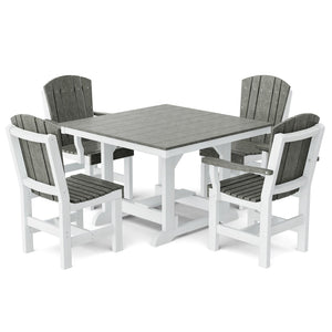 Heritage 5-Piece 44"x44" Dining Set Dining Set