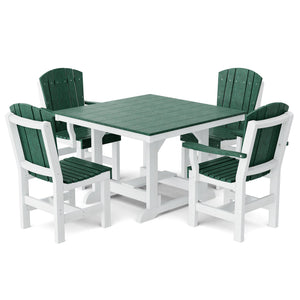 Heritage 5-Piece 44"x44" Dining Set Dining Set