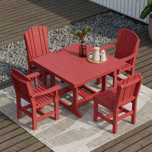 Heritage 5-Piece 44"x44" Dining Set Dining Set