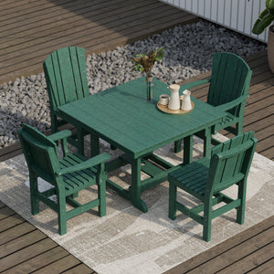 Heritage 5-Piece 44"x44" Dining Set Dining Set