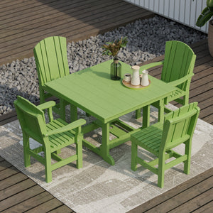 Heritage 5-Piece 44"x44" Dining Set Dining Set
