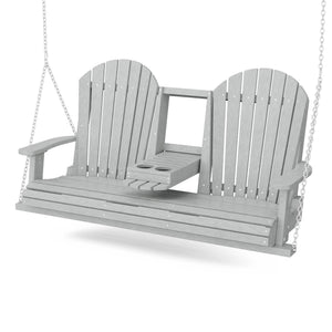Heritage 5' Swing With Console Porch Swing
