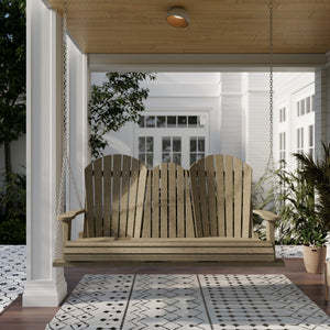 Heritage 5' Swing With Console Porch Swing