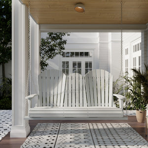 Heritage 5' Swing With Console Porch Swing