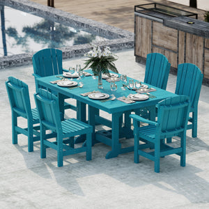 Heritage 7-Piece 44"x72" Dining Set Dining Set