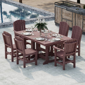 Heritage 7-Piece 44"x72" Dining Set Dining Set