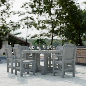 Heritage 7-Piece 44"x72" Dining Set Dining Set