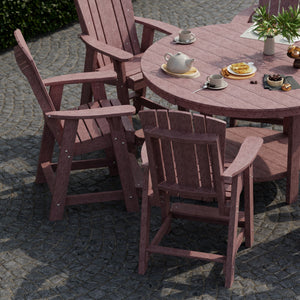 Heritage 7-Piece 60" Pub Counter Set Dining Set