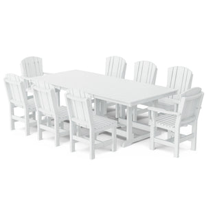 Heritage 9-Piece 44"x94" Dining Set Dining Set