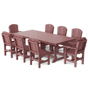 Heritage 9-Piece 44"x94" Dining Set Dining Set