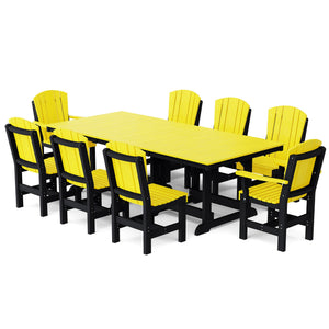 Heritage 9-Piece 44"x94" Dining Set Dining Set