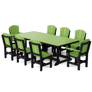 Heritage 9-Piece 44"x94" Dining Set Dining Set