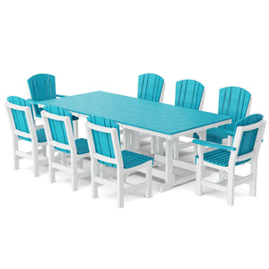 Heritage 9-Piece 44"x94" Dining Set Dining Set
