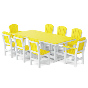 Heritage 9-Piece 44"x94" Dining Set Dining Set