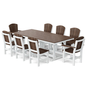 Heritage 9-Piece 44"x94" Dining Set Dining Set