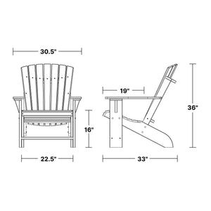 Heritage Adirondack Chair Outdoor Chair