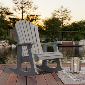 Heritage Adirondack Rocking Chair Rocking Chair