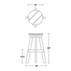 Heritage Bar Stool Stool