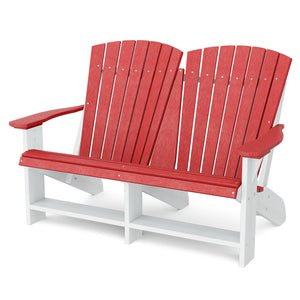 Heritage Double Adirondack Garden Bench