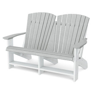 Heritage Double Adirondack Garden Bench