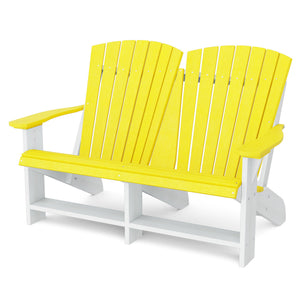 Heritage Double Adirondack Garden Bench