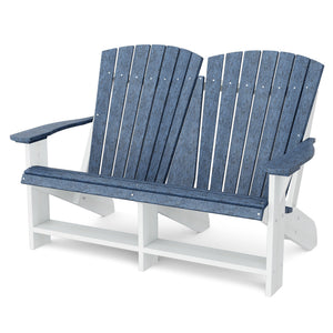 Heritage Double Adirondack Garden Bench