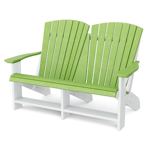 Heritage Double Adirondack Garden Bench