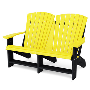 Heritage Double Adirondack Garden Bench