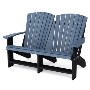 Heritage Double Adirondack Garden Bench