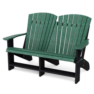 Heritage Double Adirondack Garden Bench