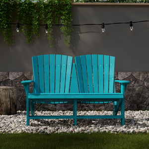 Heritage Double Adirondack Garden Bench