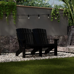 Heritage Double Adirondack Garden Bench