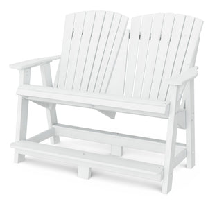 Heritage Double High Adirondack Garden Bench